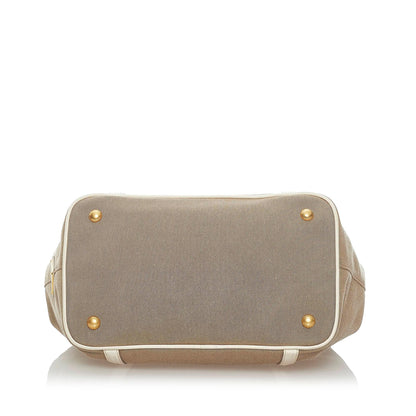Prada Canapa Logo Canvas Handbag (SHG-32222)