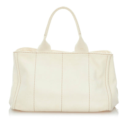Prada Canapa Logo Canvas Handbag (SHG-32927)