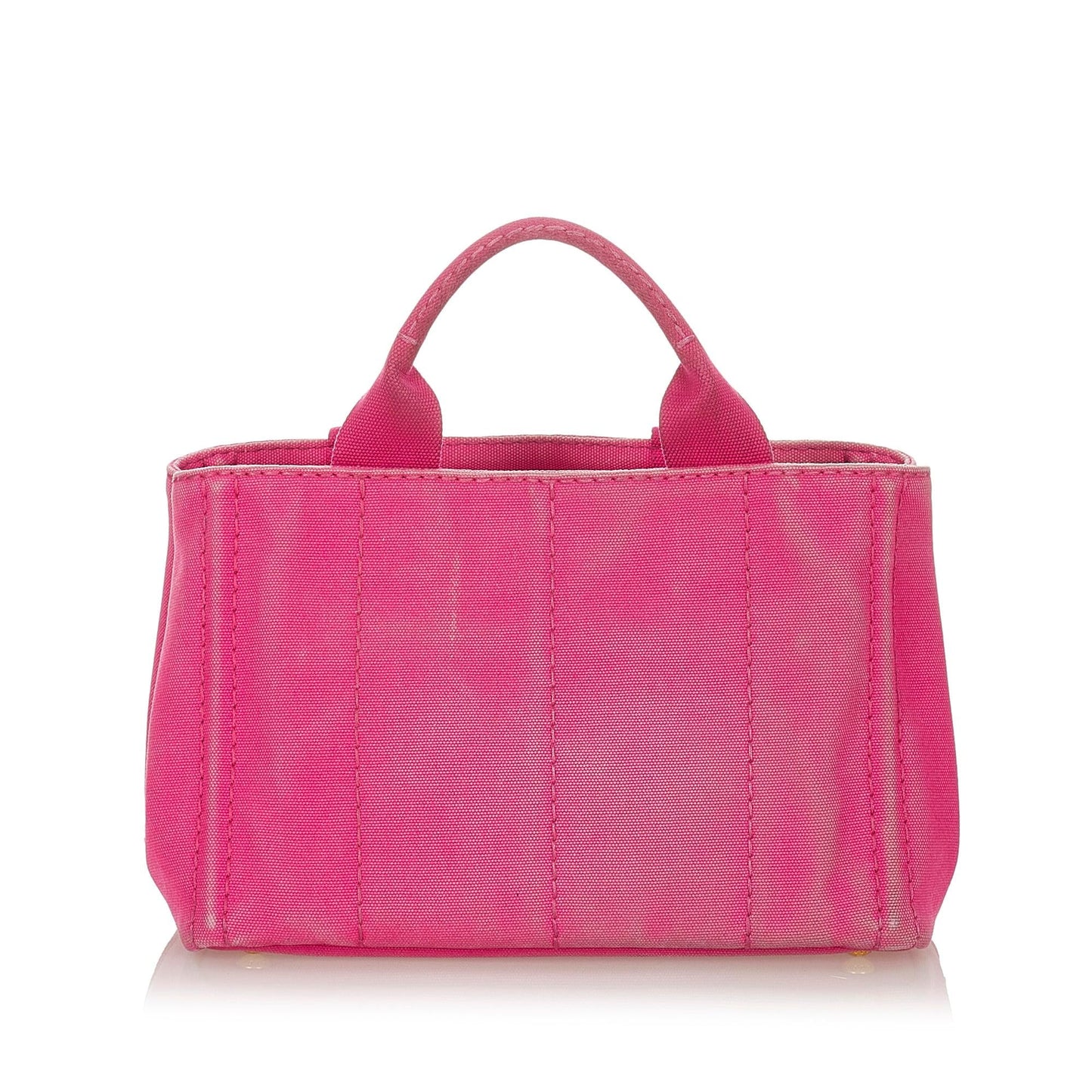 Prada Canapa Logo Canvas Satchel (SHG-23610)