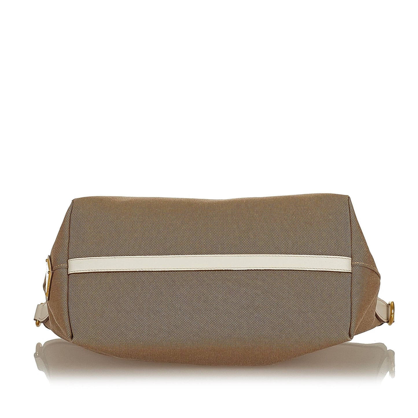 Prada Canapa Logo Canvas Satchel (SHG-27085)