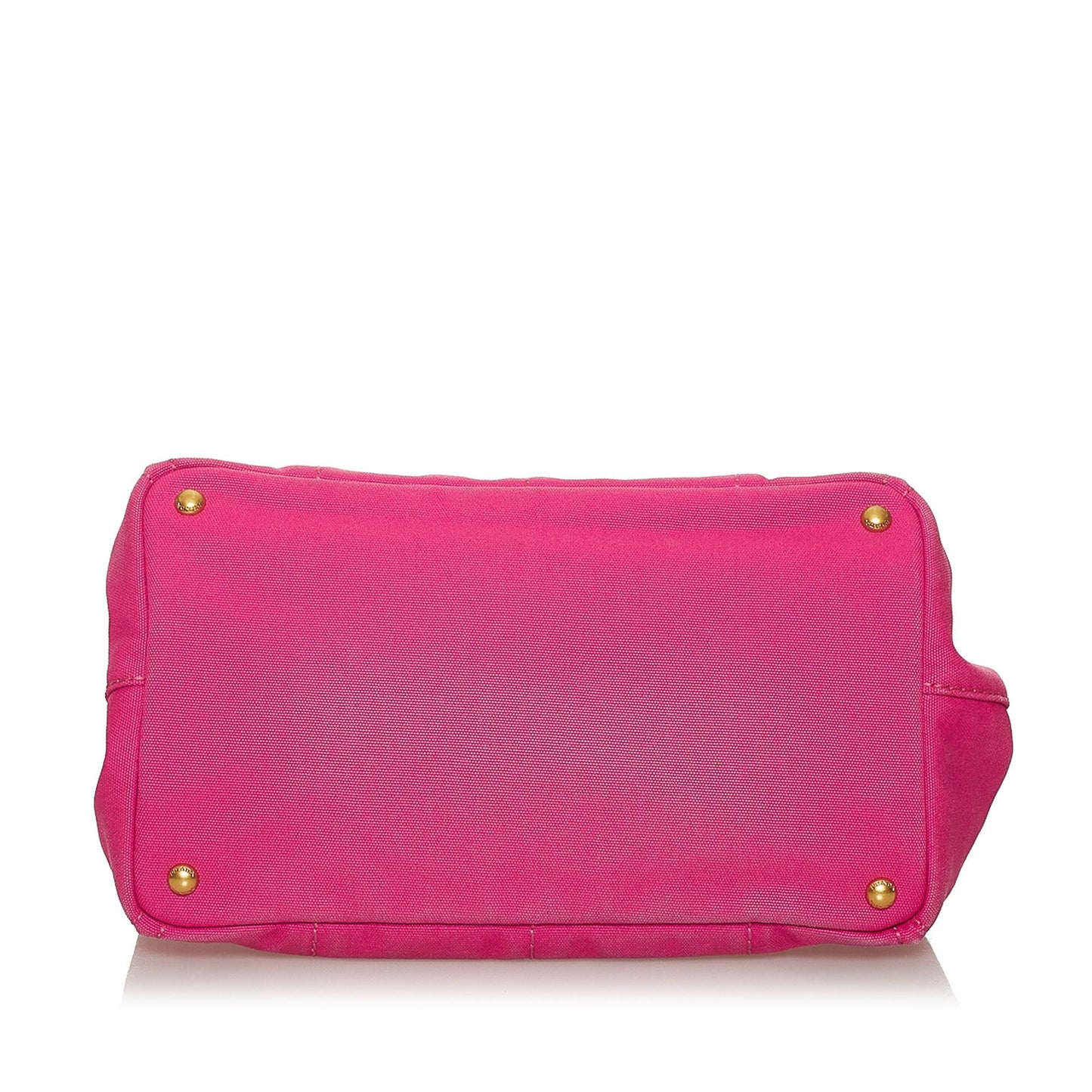 Prada Canapa Logo Canvas Satchel (SHG-29130)