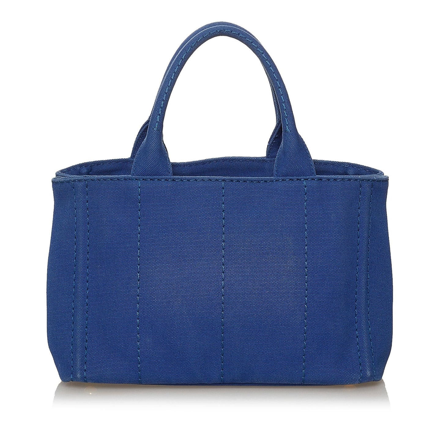 Prada Canapa Logo Canvas Satchel (SHG-29160)