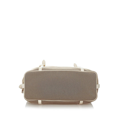 Prada Canapa Logo Canvas Shoulder Bag (SHG-32655)