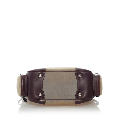 Prada Canapa Logo Canvas Shoulder Bag (SHG-32830)