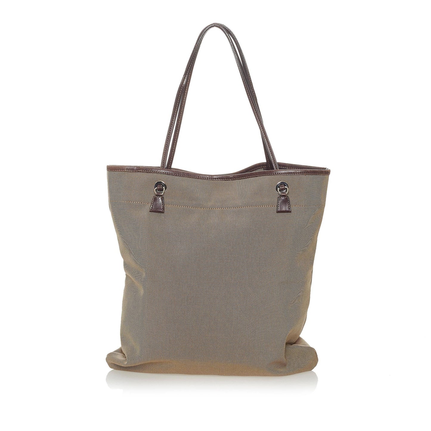 Prada Canapa Logo Canvas Tote Bag (SHG-28188)