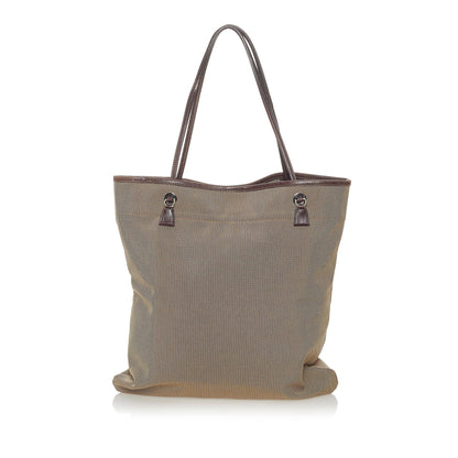 Prada Canapa Logo Canvas Tote Bag (SHG-28188)