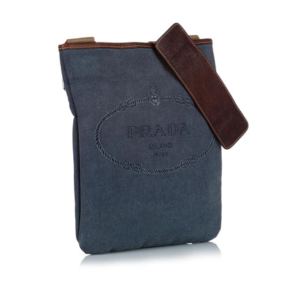 Prada Canapa Logo Crossbody Bag (SHG-24598)