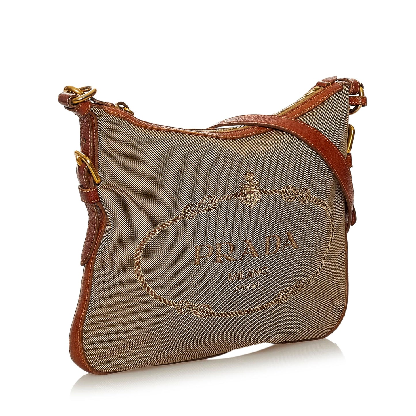 Prada Canapa Logo Crossbody Bag (SHG-29157)