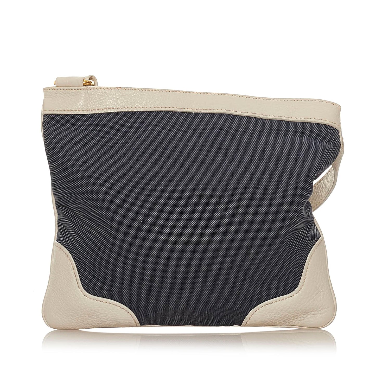 Prada Canapa Logo Denim Crossbody Bag (SHG-28074)