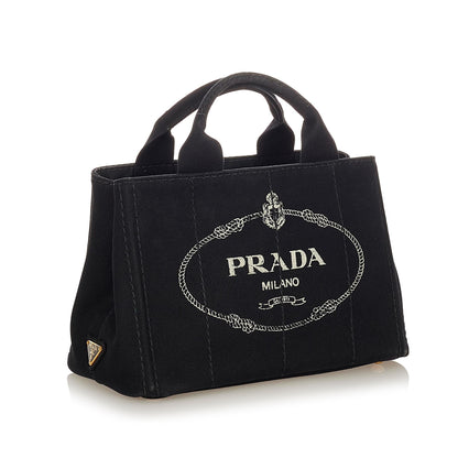 Prada Canapa Logo Handbag (SHG-23299)