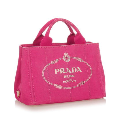Prada Canapa Logo Handbag (SHG-25393)