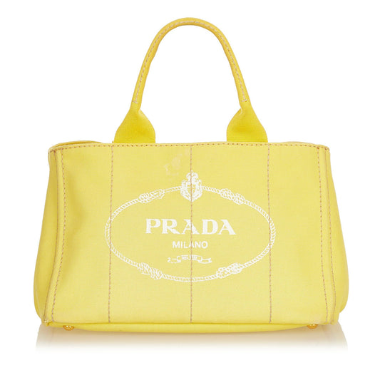 Prada Canapa Logo Handbag (SHG-26916)