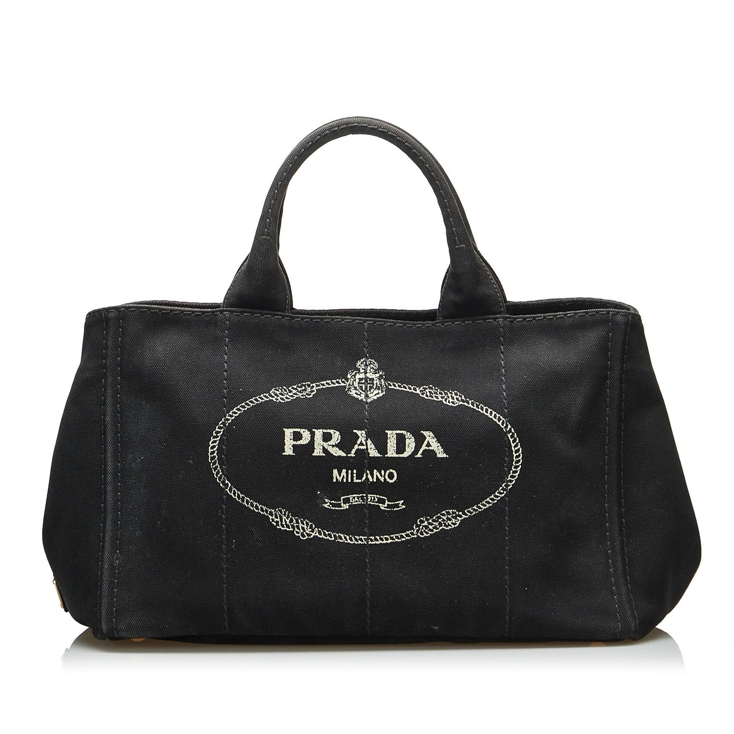 Prada Canapa Logo Handbag (SHG-IjyjeI)