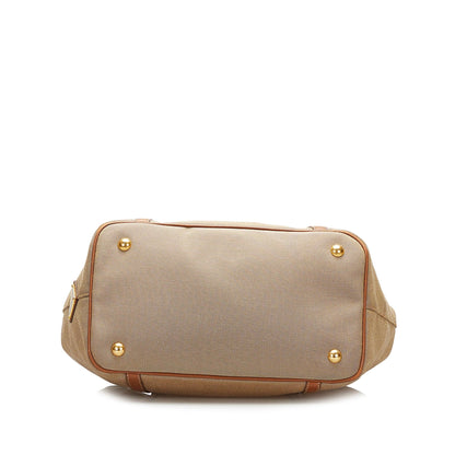 Prada Canapa Logo Satchel (SHG-35534)