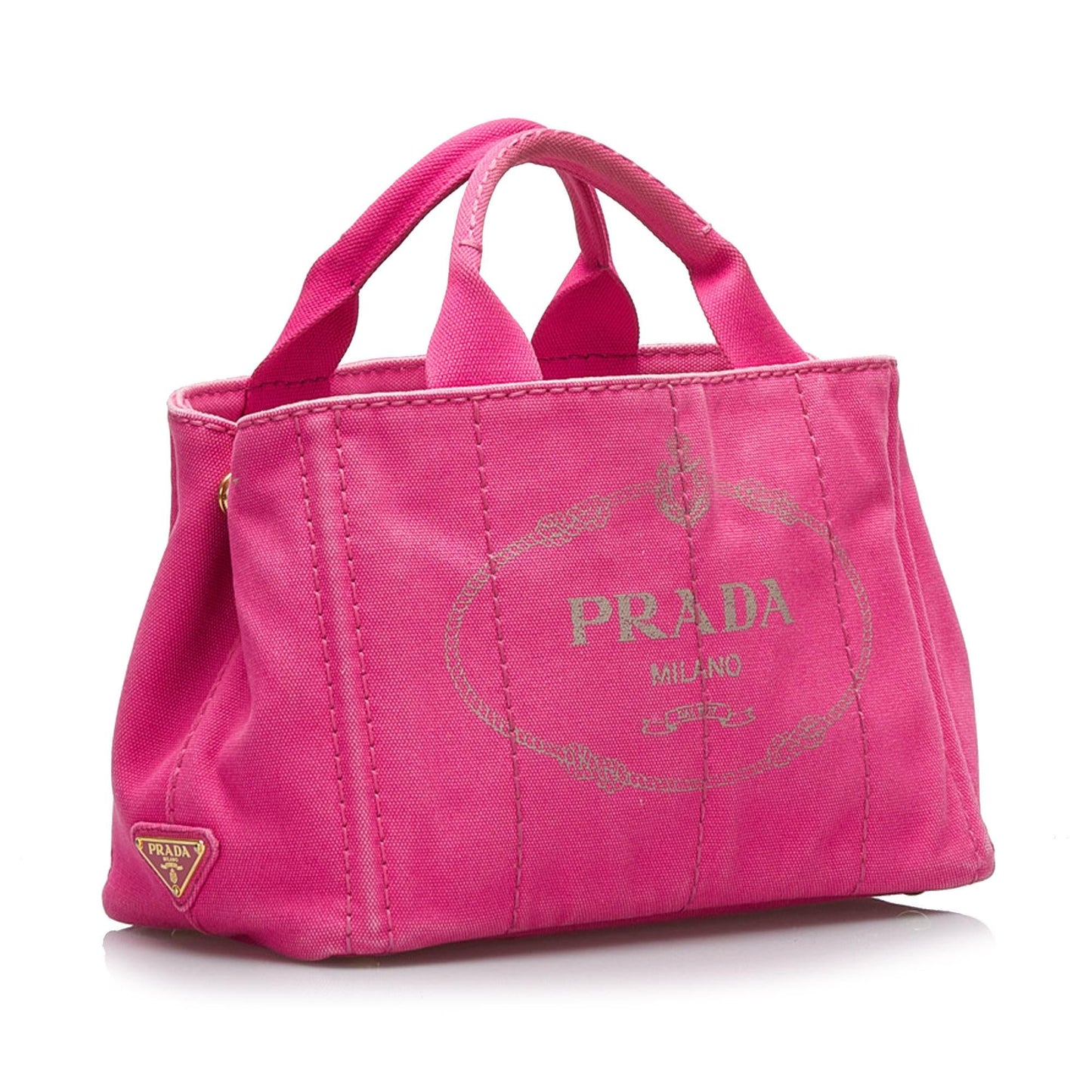 Prada Canapa Logo Satchel (SHG-D0rEUL)