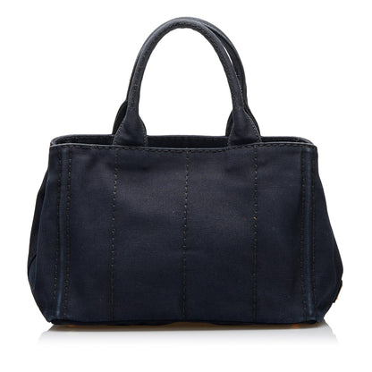 Prada Canapa Logo Satchel (SHG-MmCtYm)