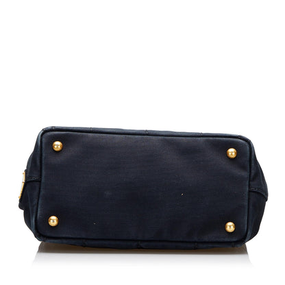 Prada Canapa Logo Satchel (SHG-MmCtYm)