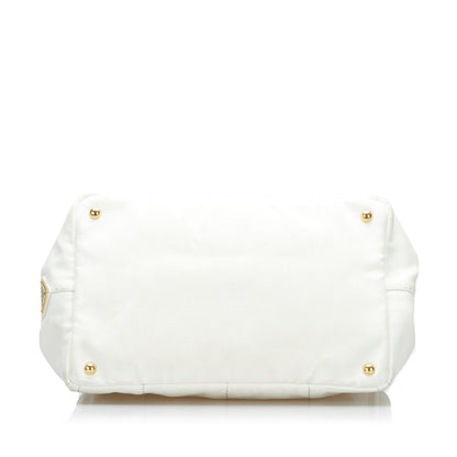 Prada Canapa Logo Satchel (SHG-OJ00DO)