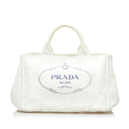 Prada Canapa Logo Satchel (SHG-OJ00DO)