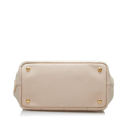 Prada Canapa Logo Satchel (SHG-KA7fIK)