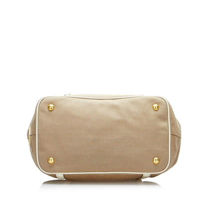 Prada Canapa Logo Satchel (SHG-HpAXTK)