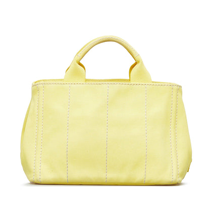 Prada Canapa Logo Satchel (SHG-Emy4km)