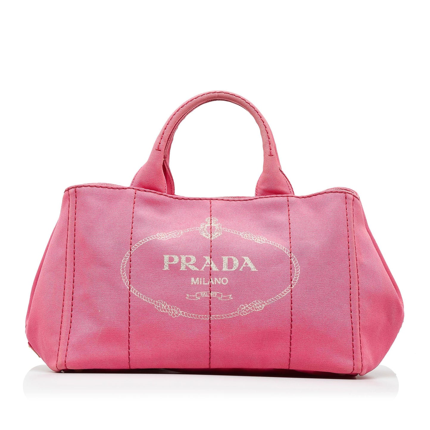 Prada Canapa Logo Satchel (SHG-3dZDAv)