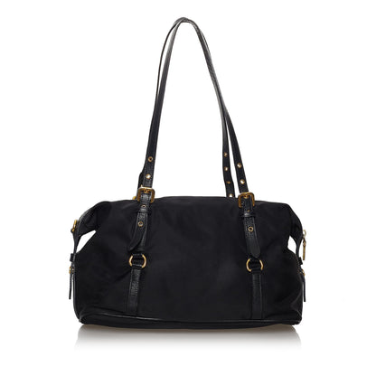 Prada Canapa Logo Tessuto Shoulder Bag (SHG-29804)