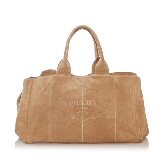 Prada Canapa Logo Tote Bag (SHG-27688)