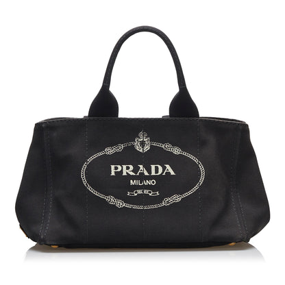 Prada Canapa Logo Tote (SHG-36972)