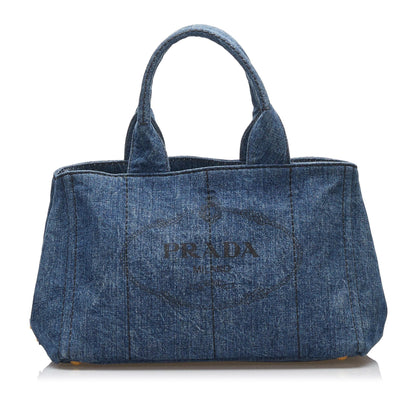 Prada Canapa Logo Tote (SHG-37097)
