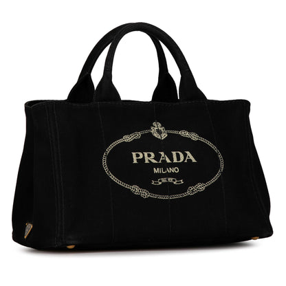 Prada Canapa Logo Tote (SHG-JkQ43L)