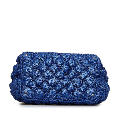 Prada Canapa Raffia Satchel (SHG-GqH4GP)