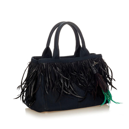 Prada Canapa Satchel (SHG-37592)