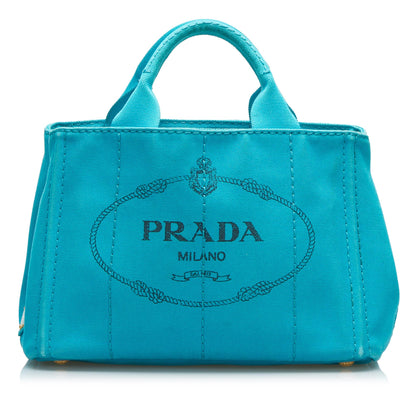 Prada Canapa Satchel (SHG-XI11Y5)