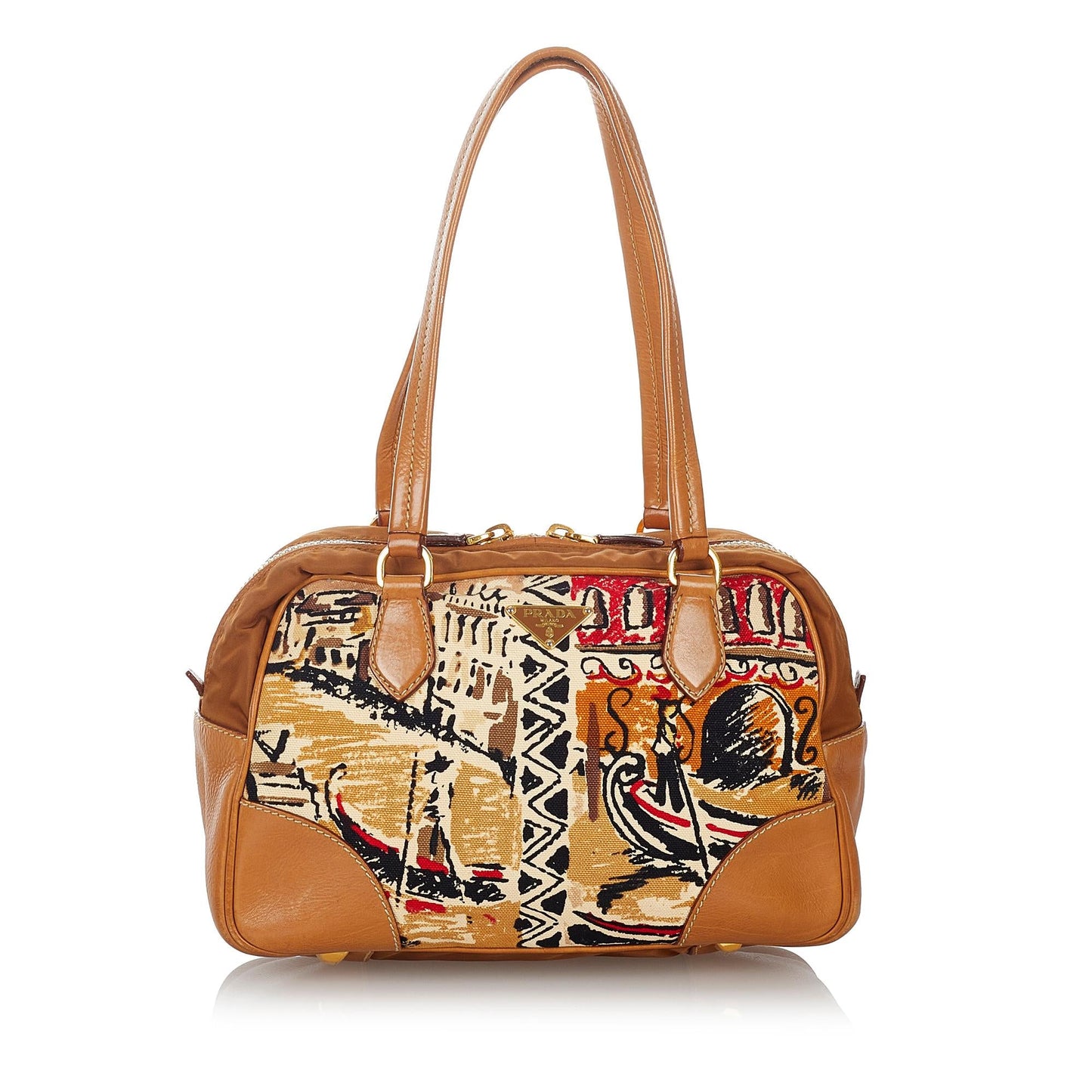 Prada Canapa St. Venezia Shoulder Bag (SHG-27036)