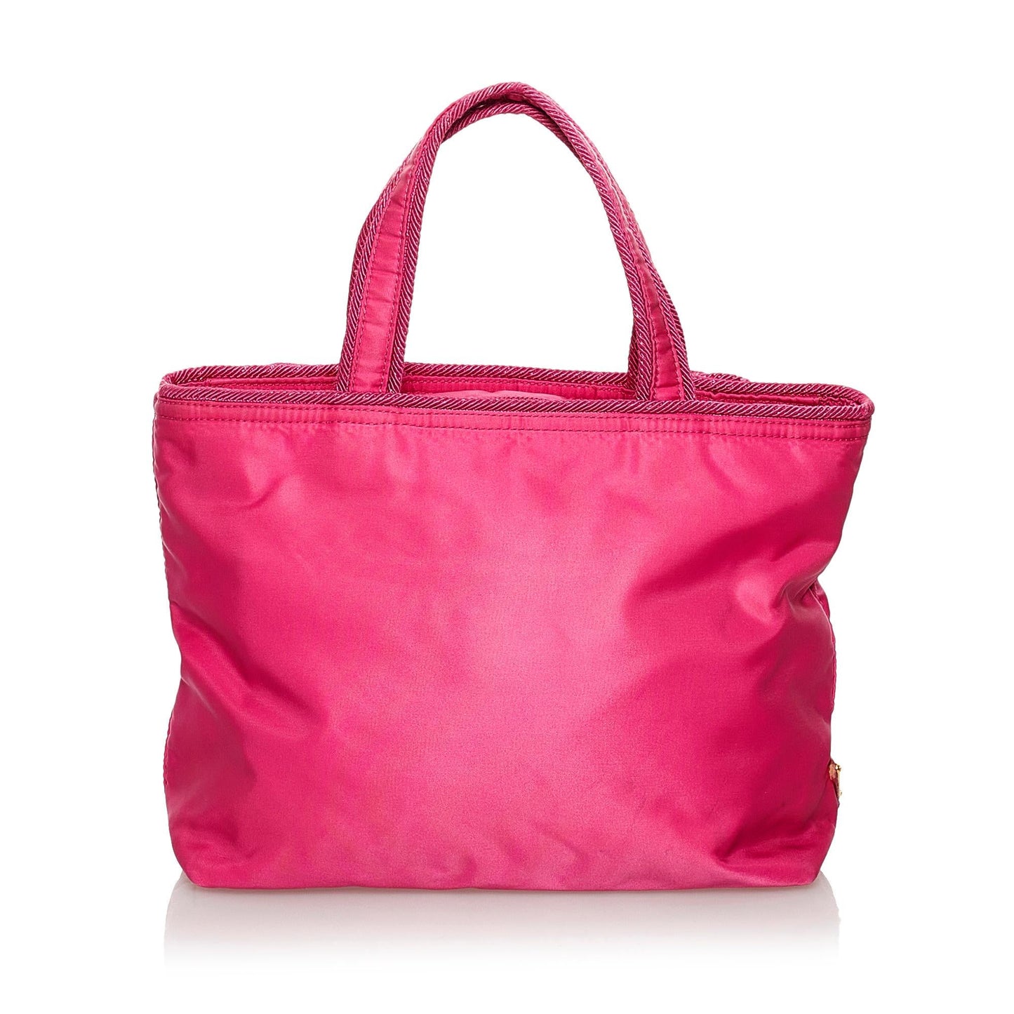 Prada Canapa Tessuto Bow Handbag (SHG-30554)