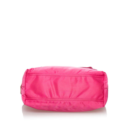 Prada Canapa Tessuto Bow Handbag (SHG-30554)
