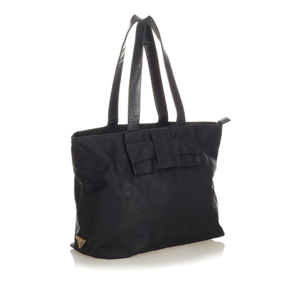 Prada Canapa Tessuto Tote Bag (SHG-22274)