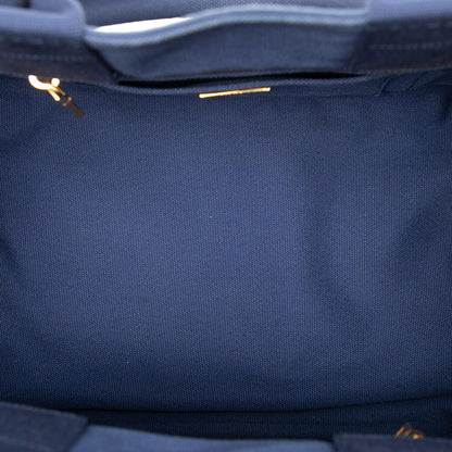 Prada Canvas Canapa Logo Tote