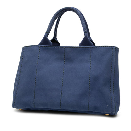 Prada Canvas Canapa Logo Tote