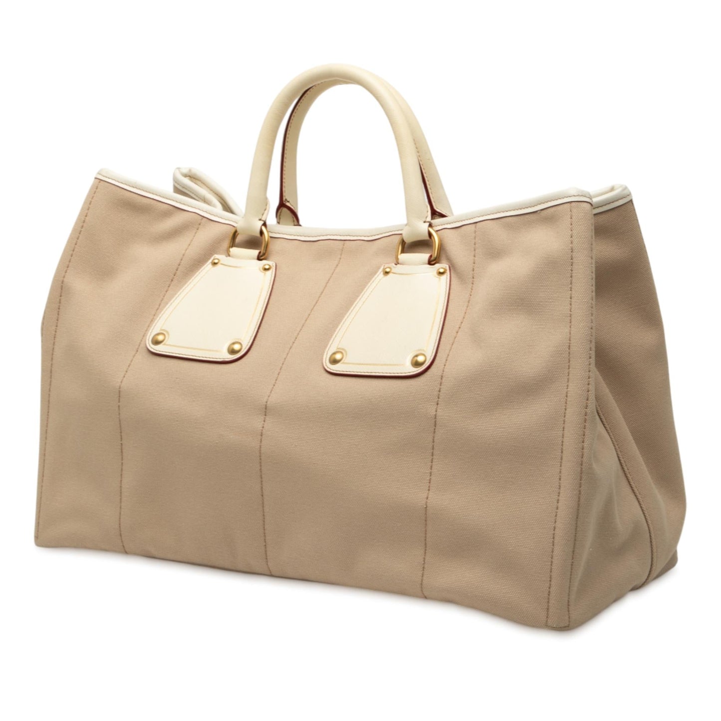 Prada Canvas Canapa Tote