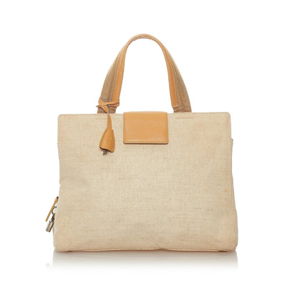 Prada Canvas Handbag (SHG-27311)