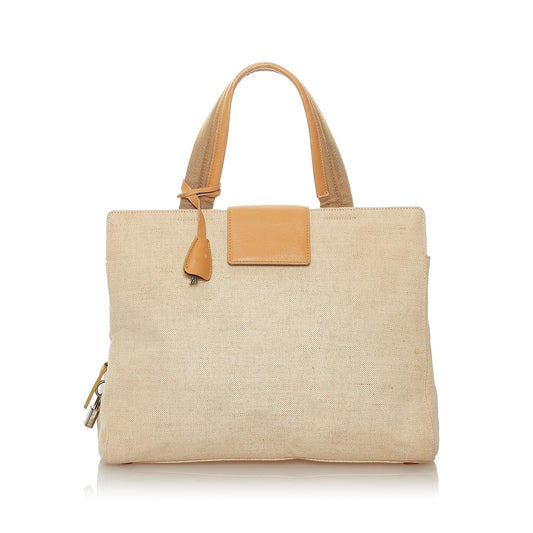 Prada Canvas Handbag (SHG-27311)