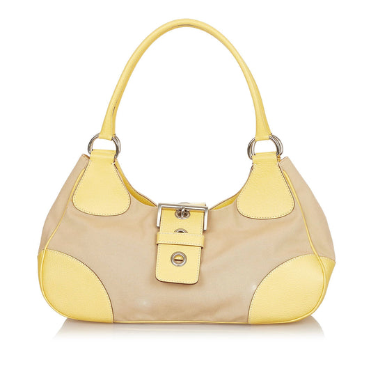 Prada Canvas Shoulder Bag (SHG-24930)