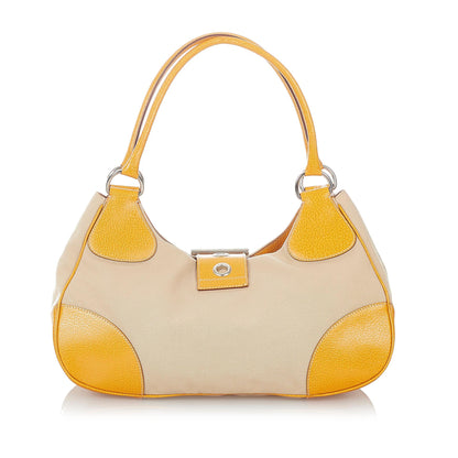 Prada Canvas Shoulder Bag (SHG-26816)