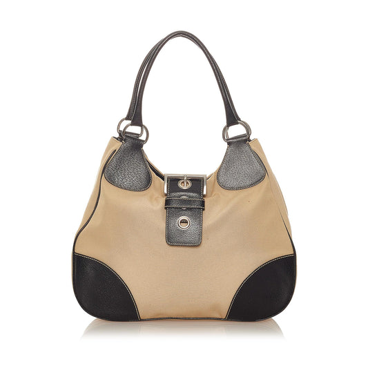 Prada Canvas Shoulder Bag (SHG-28078)