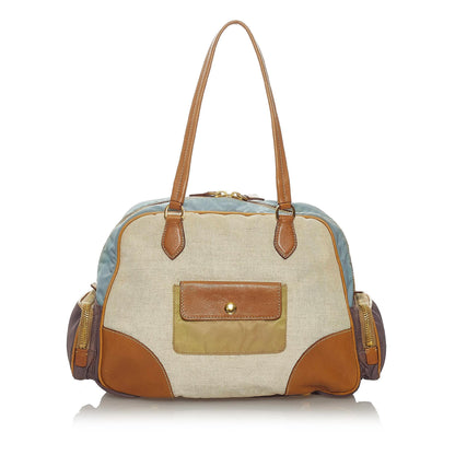 Prada Canvas Shoulder Bag (SHG-28485)