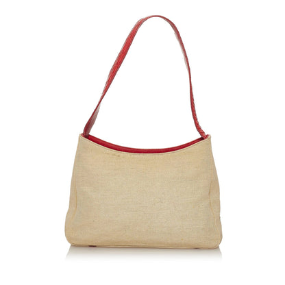 Prada Canvas Shoulder Bag (SHG-28738)