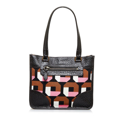 Prada Canvas Shoulder Bag (SHG-FqDrNL)